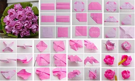 DIY Beautiful Origami Paper Roses | UsefulDIY.com