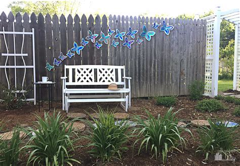 DIY Butterfly Garden Ornament   BugabooCity
