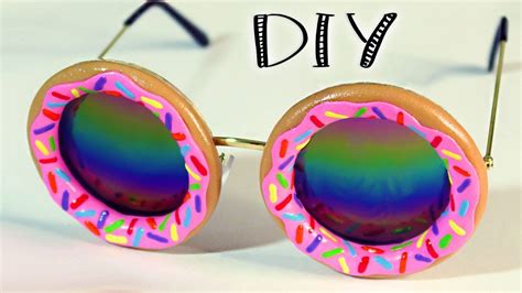 DIY: Cómo hacer Gafas/Lentes de Donuts    YouTube