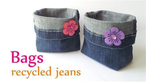 DIY crafts: BAGS recycled jeans  very EASY    Innova ...