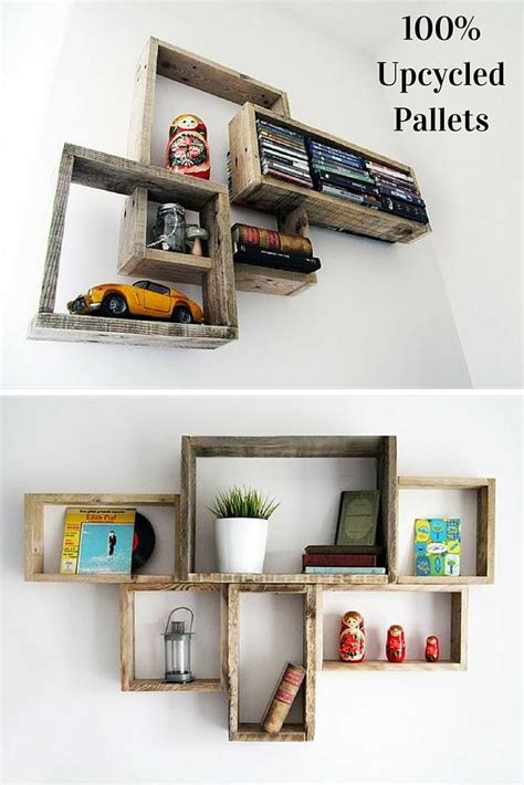 DIY Decorative Pallet Shelves for Storage | DIY/home decor ...