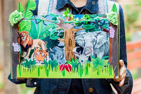 DIY Forest Diorama School Project with Epson InkTank Printer