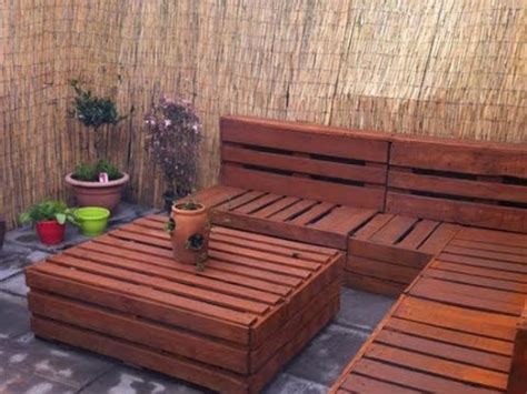 DIY Ideas   Garden Furniture Made From Old Pallets   YouTube
