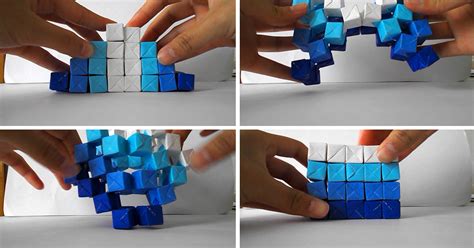 DIY Kinetic Origami Sculpture Designed by Jo Nakashima ...