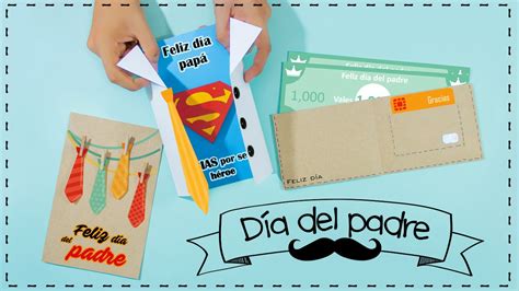 DIY: Las tarjetas de felicitación mas lindas! para PAPÁ ...