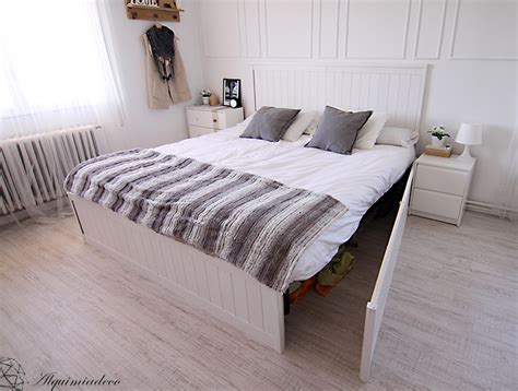 DIY: Mi nueva cama hecha con friso de pared | Alquimia Deco