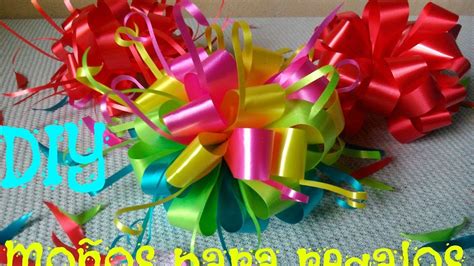 #DIY Moños para regalos | Moños para regalo, Como hacer moños, Manualidades