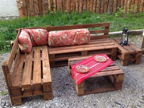 DIY muebles para exterior con palets: Sofá chill out y ...