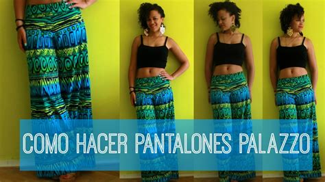 DIY PANTALONES PALAZZO EN 20MIN | COSTURA MUY FACIL!   YouTube