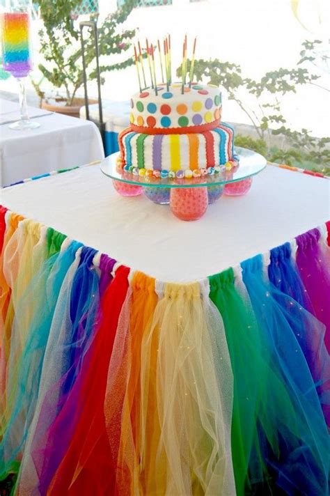 DIY Rainbow Party Decorating Ideas for Kids   Hative