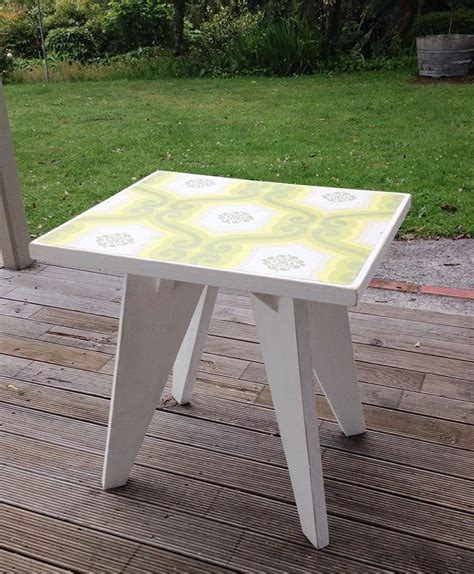 DIY: Renovar una mesa auxiliar con decoupage en madera