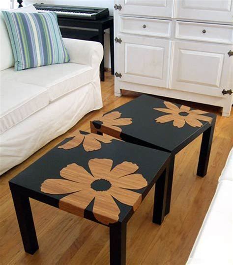 DIY – Ikea hack, mesa auxiliar Lack | Muebles reciclados ...