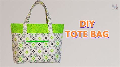 DIY TOTE BAG | Bag Making Ideas | Bag Sewing Tutorial ...