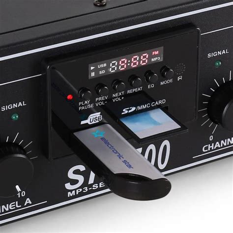 DJ 27 Sistema de sonido 2000W Amplificador PA Altavoces ...