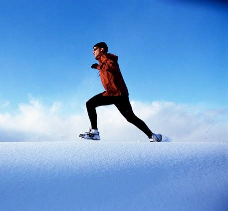 Do Not Go Gentle...: Running in the Snow