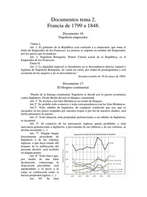 Documentos tema 2. Francia de 1799 a 1848.: Documento 16 ...