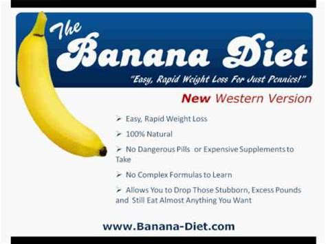 Does the Banana Diet Really Work?   YouTube