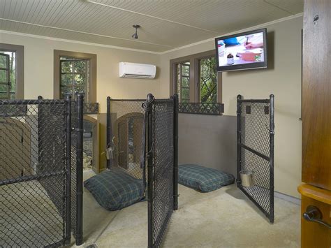 Dog House Interior 2 | Indiviual runs allow separation for ...