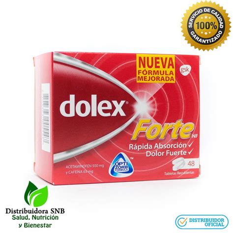 Dolex Forte X 48 Tabletas | Cuotas sin interés