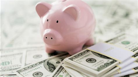 Dollars And Piggy Saving Box HD Money Wallpapers | HD ...