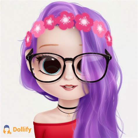 Dollify | Niñas con lentes, Dibujos de chicas kawaii ...