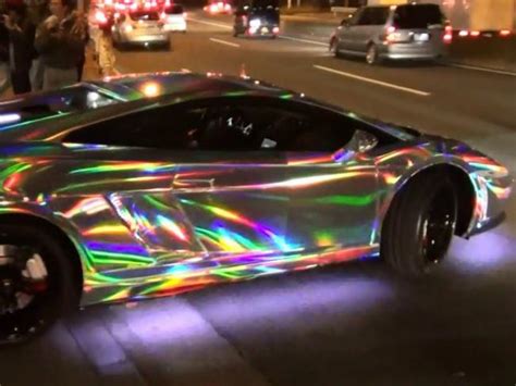 Dolorpasión: el Lamborghini que cambia de colores.