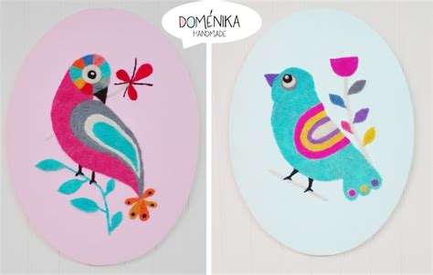 Doménika Handmade: Pajaritos bordados / Embroidery birds