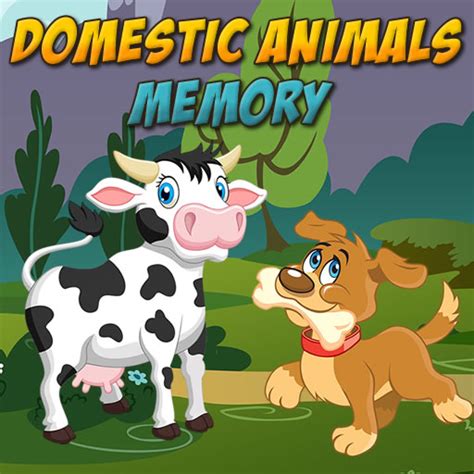 Domestic Animals Memory   Play Free Game Online at GameMonetize.com