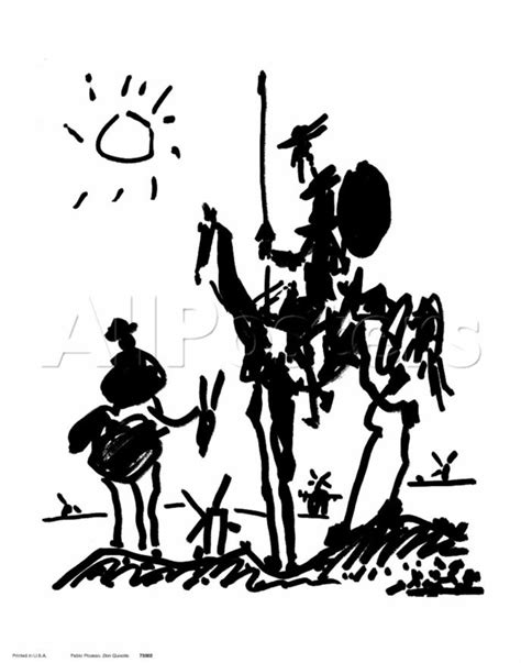 Don Quijote, 1955 Pablo Picasso #Art | Arte de picasso, Pinturas de picasso
