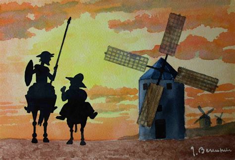 Don Quijote y Sancho Panza | Don quichotte, Pop art, Comment peindre