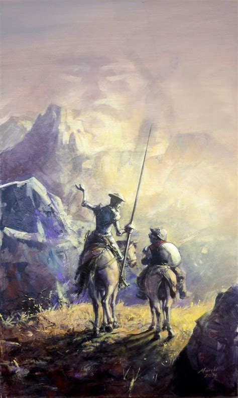 Don Quijote y Sancho Panza en la Sierra Morena. | Don quijote dibujo ...