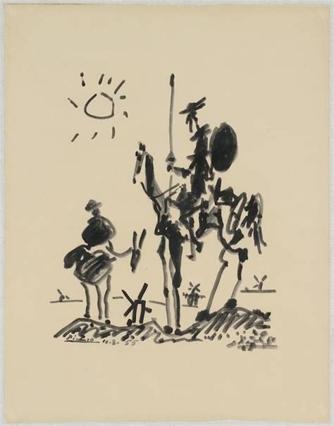 Don Quixote by Pablo Picasso  1881 1973  sold at auction from 24th July ...