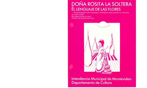 Doña Rosita la soltera | Comedia Nacional