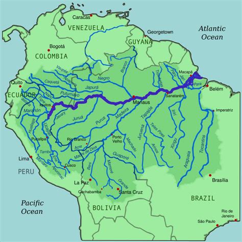 Dónde está el río Amazonas   Yo sé dónde está