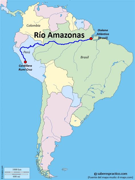 ¿Dónde está el río Amazonas? | Saber es práctico