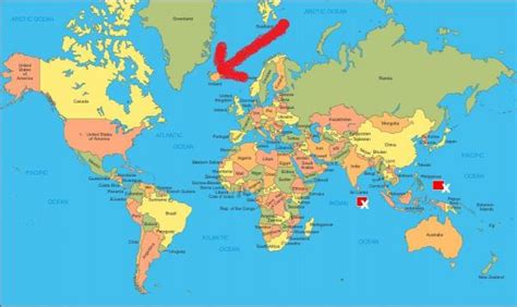 Dónde está en el mapa Islandia   ¡Aquí lo sabrás!