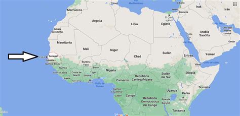 ¿Dónde está Senegal   ¿Dónde está la ciudad?