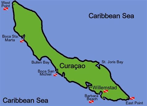 ¿Donde esta ubicada la Isla de Curazao? ️ » Respuestas.tips