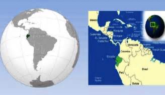¿Dónde está ubicado Ecuador?   Mapa de Ecuador