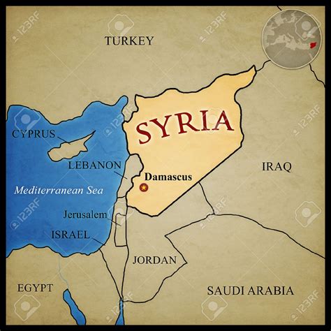 ¿Donde queda Siria? ️ » Respuestas.tips