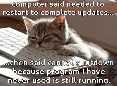 Don’t Worry I Am From Tech Support Funny Computer Meme Picture