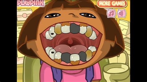 Dora La Exploradora Visita al Dentista ᴴᴰ ️ Juegos Para ...