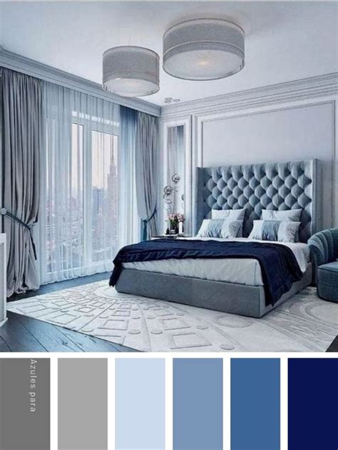 Dormitorio Azul Aguamarina   53 ejemplos | Paletas de colores para ...
