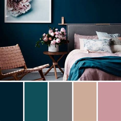 Dormitorio azul oscuro | Habitaciones azules, Colores de cuartos ...