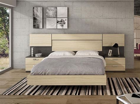 Dormitorio de matrimonio moderno MDM035 | Muebles Lara | Diseño de cama ...