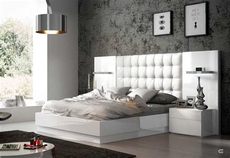Dormitorio matrimonio moderno lacado brillo madera 11 63|Mobles Sedaví ...