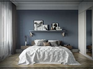 Dormitorios color azul   Crea un espacio tranquilo con tonalidades azul ...