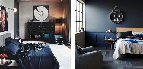Dormitorios masculinos y modernos en tonos azules | Decoora