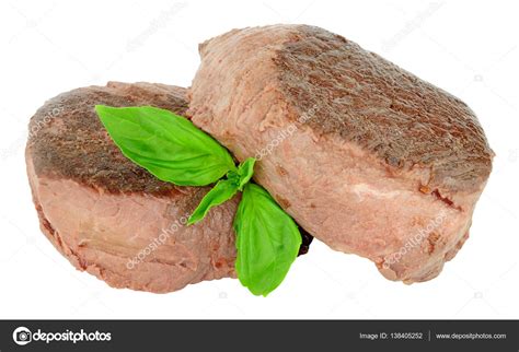 Dos filetes de carne de avestruz cruda — Foto de stock ...