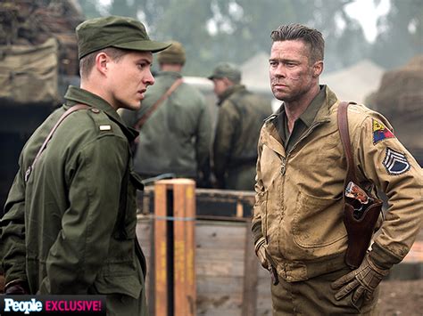 Dos imágenes de  Fury , la nueva pelicula de Brad Pitt ...